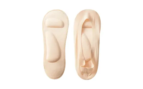 padded socks flat lay